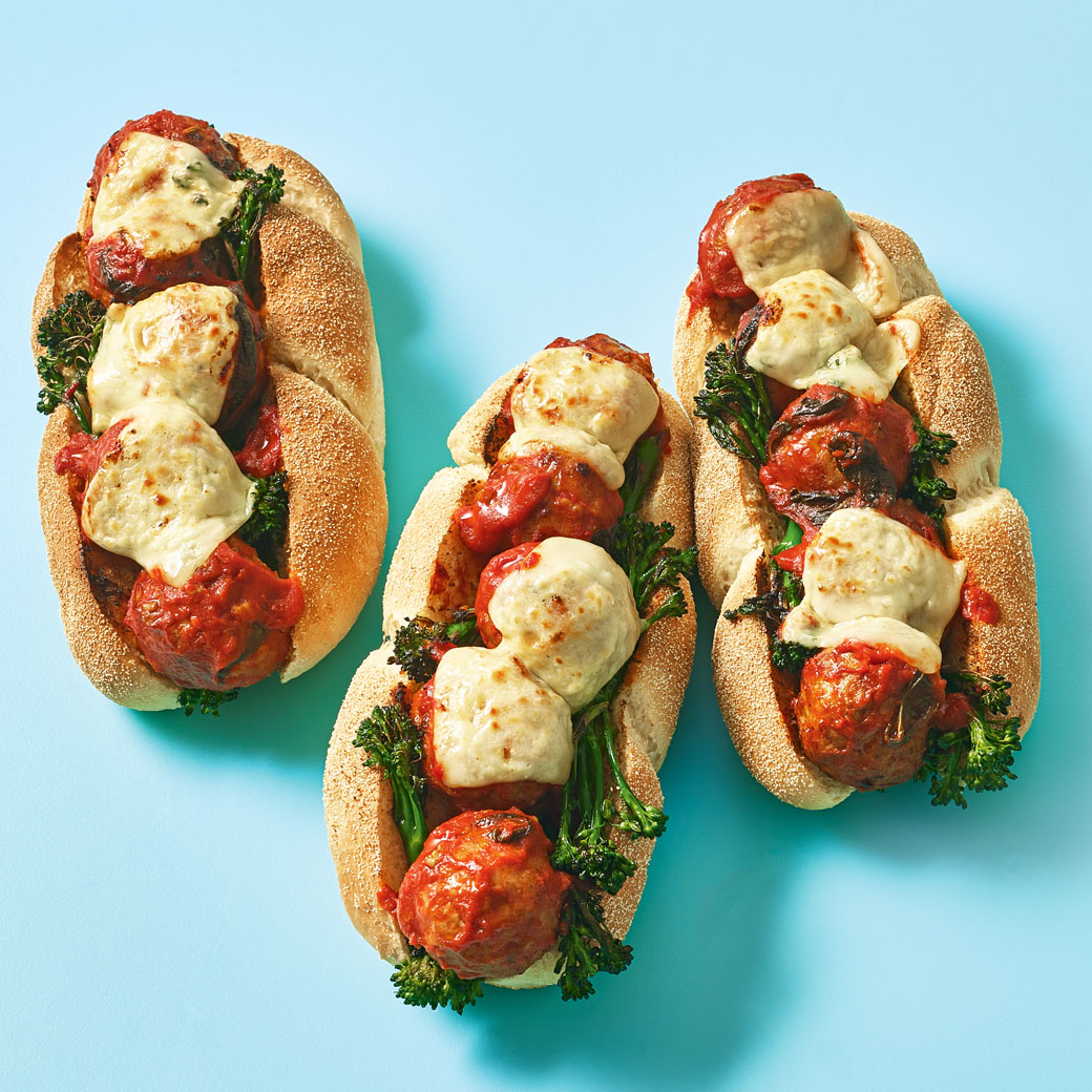 Pork and Fennel Meatball Sub