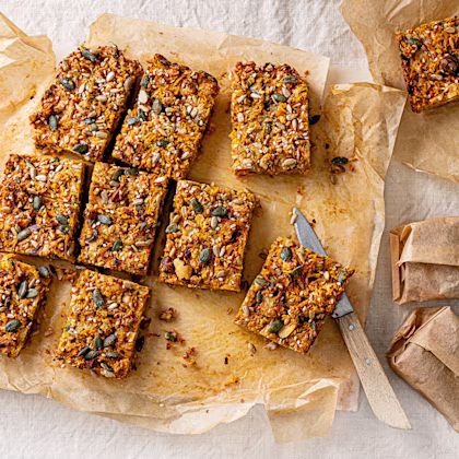 Golden Squash and Cheddar Flapjacks