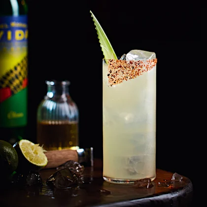 Pineapple and Mezcal Highball