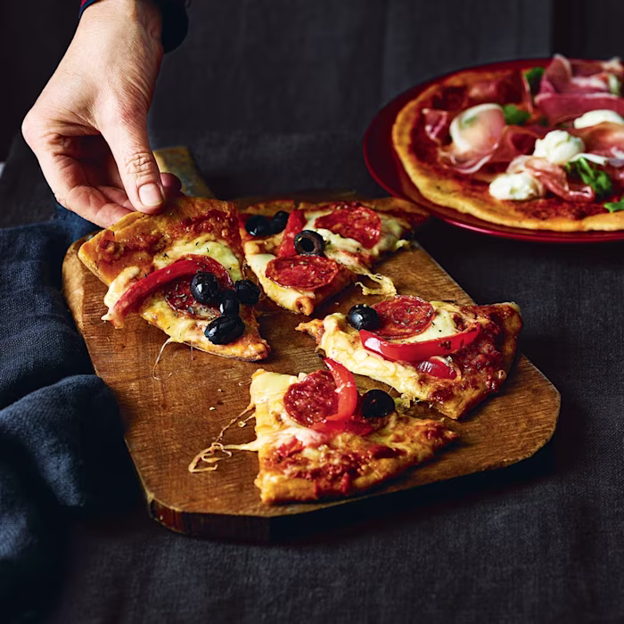 Family pizza party