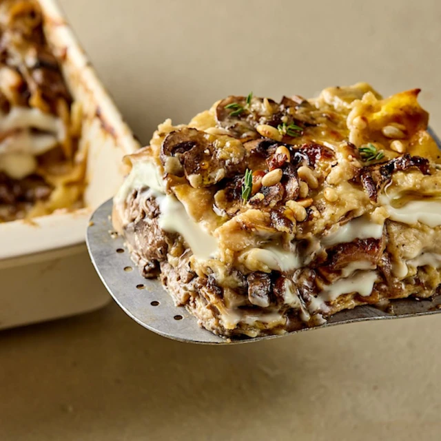 Wild Mushrooms Lasagne