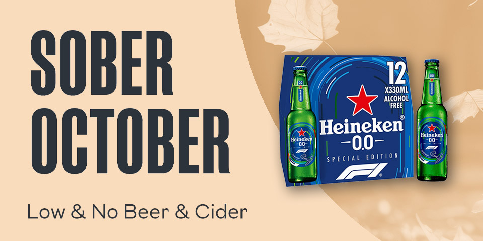 Sober October - Low & No Beer & Cider
