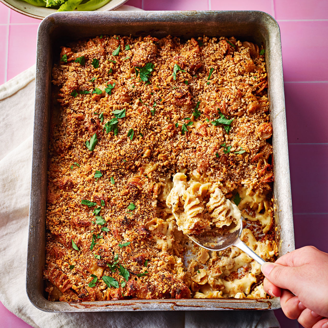 Cheeseboard Pasta Bake