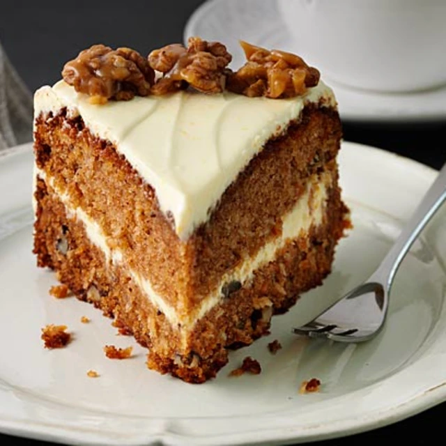 Carrot & Walnut Cake