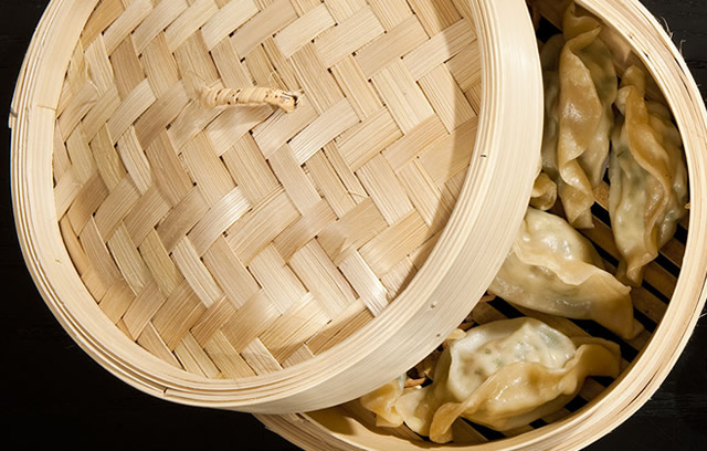 Steamed chicken dumplings