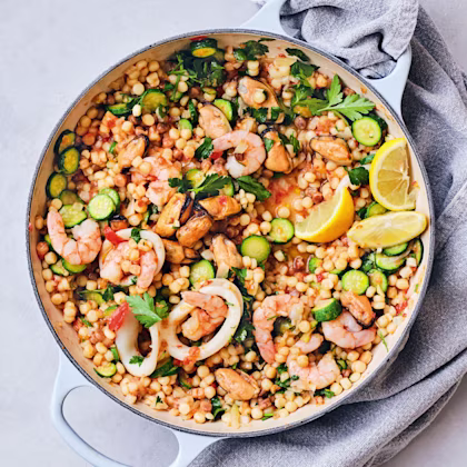 Seafood Fregola