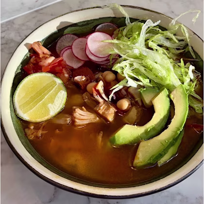 Vegan Jackfruit Pozole Soup
