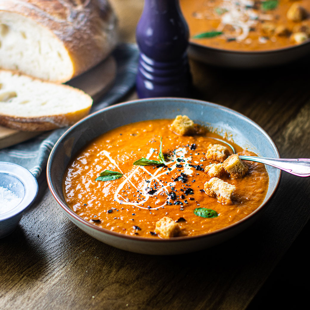 Tomato and Red Lentil Soup