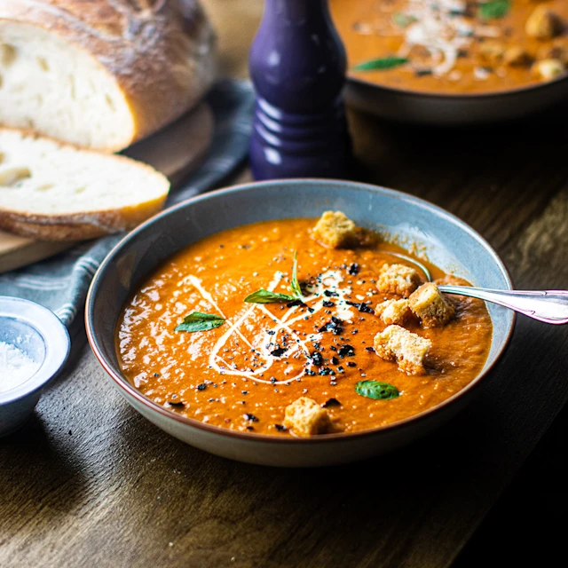 Tomato and Red Lentil Soup