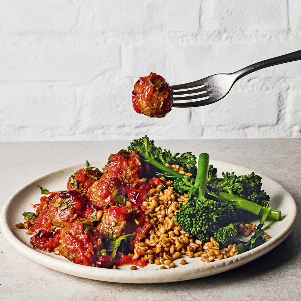 Venison and Cranberry Meatballs