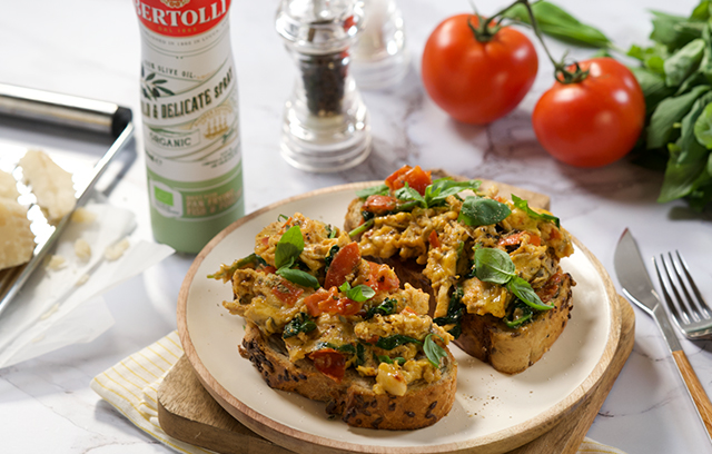 Bertolli’s Scrambled Eggs Italian Style
