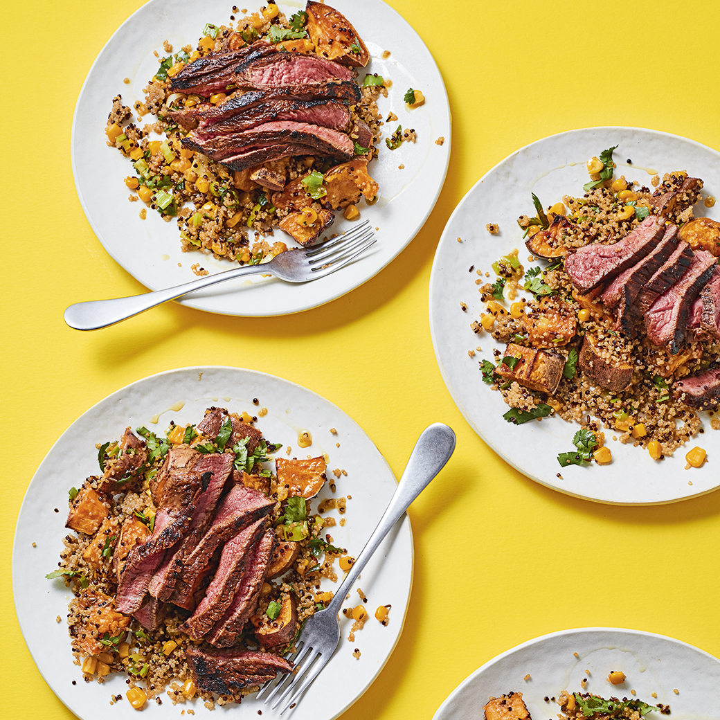 Chipotle Steak and Sweet Potato Salad