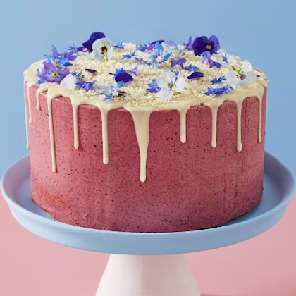 Berry and White Chocolate Cake