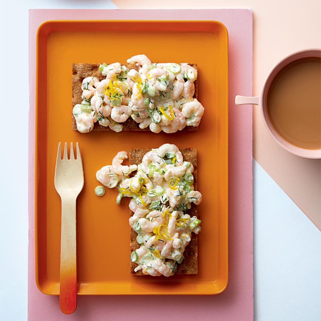Prawn Crispbreads