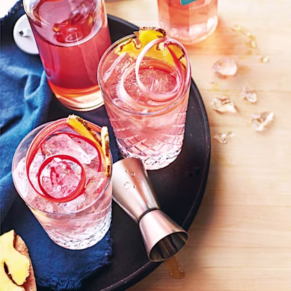 Rhubarb Ginger Gin