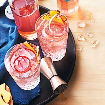 Rhubarb Ginger Gin