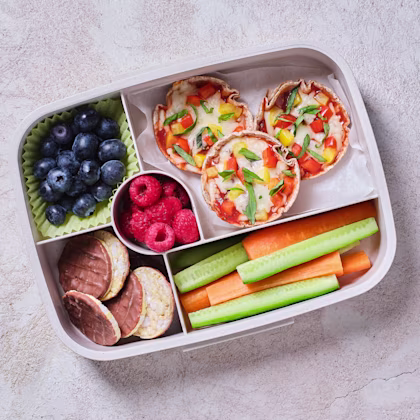Mini Lunchbox Pizzas