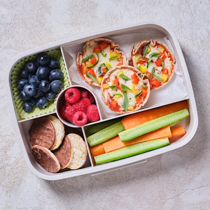 Mini Lunchbox Pizzas