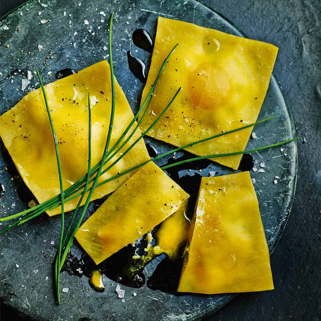 Egg Yolk Ravioli