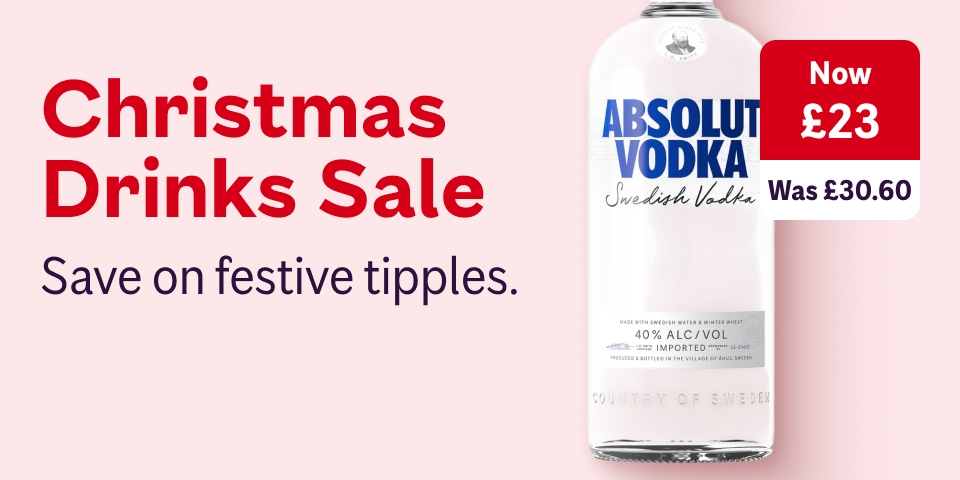 Christmas Drinks Sale