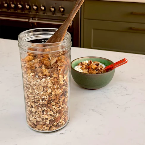 Air Fryer Nutty Granola
