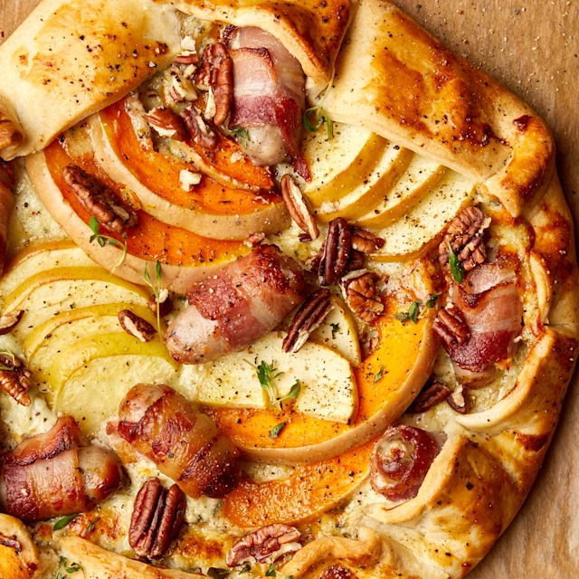Pigs in Blankets Autumnal Galette
