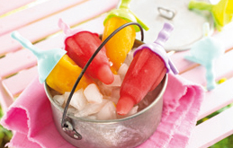 Tropical Fruit Ice Lollies