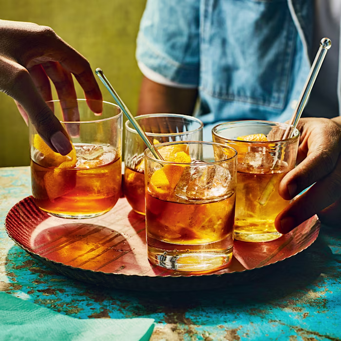 Sugar-and-Spice Rum Old Fashioned