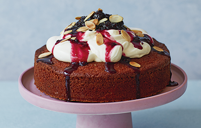 Blackberry and Brown Sugar Cake