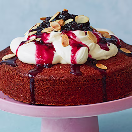 Blackberry and Brown Sugar Cake