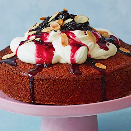 Blackberry and Brown Sugar Cake