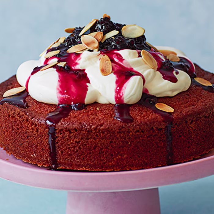 Blackberry and Brown Sugar Cake