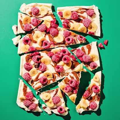 Frozen Fruit and Yoghurt Bark