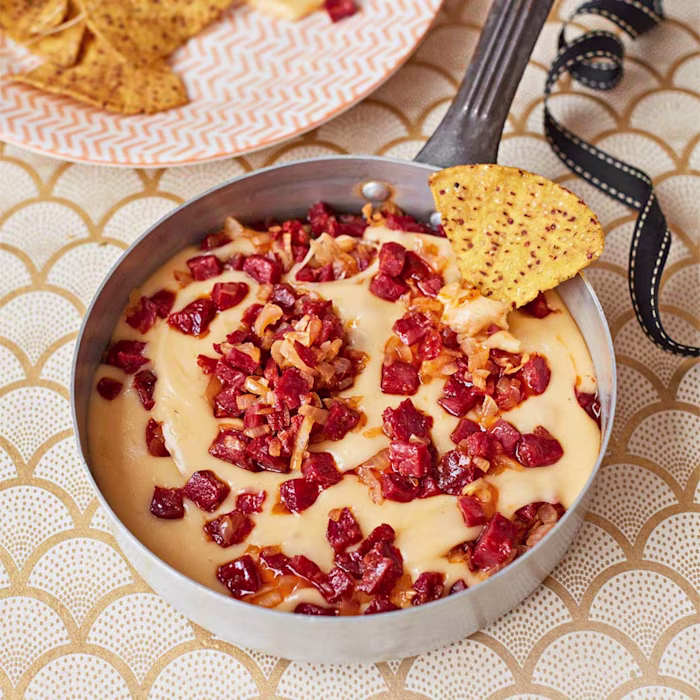 Melted Cheese and Chorizo Dip