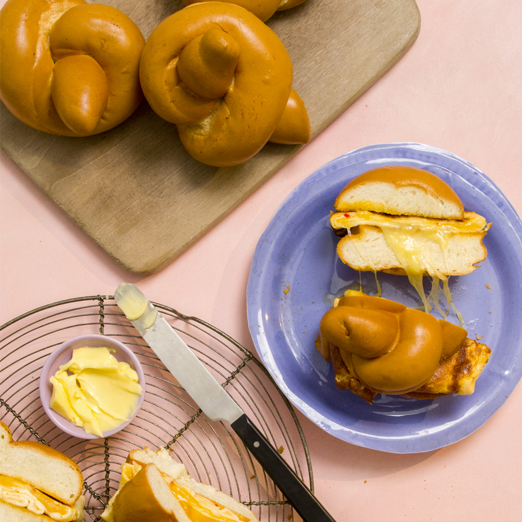 Cheesy Bodega-Style Eggs