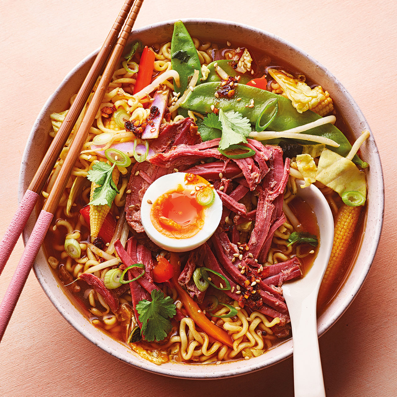 Salt-beef Ramen