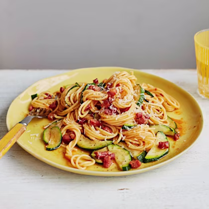 Courgette Carbonara
