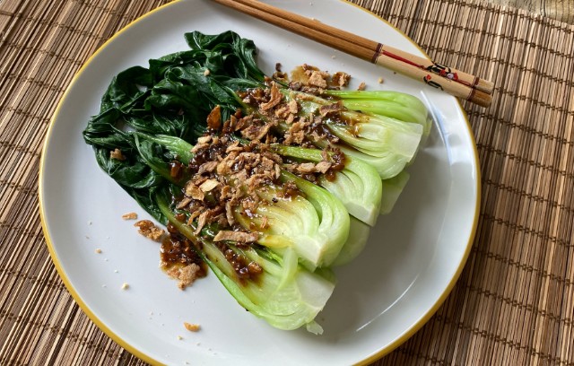 Garlic Soy Bok Choy