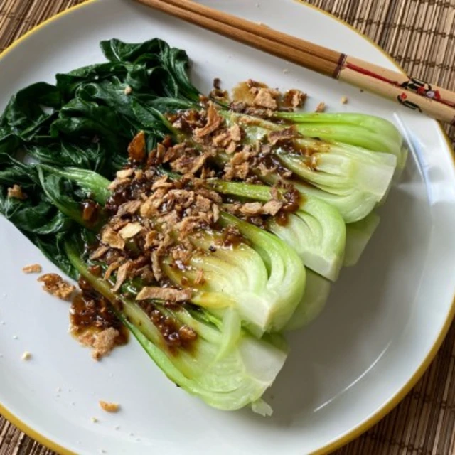 Garlic Soy Bok Choy