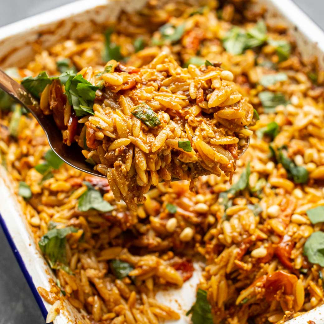 Black Garlic Feta Pasta
