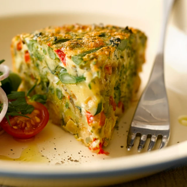 Tenderstem® Broccoli and Chickpea Frittata