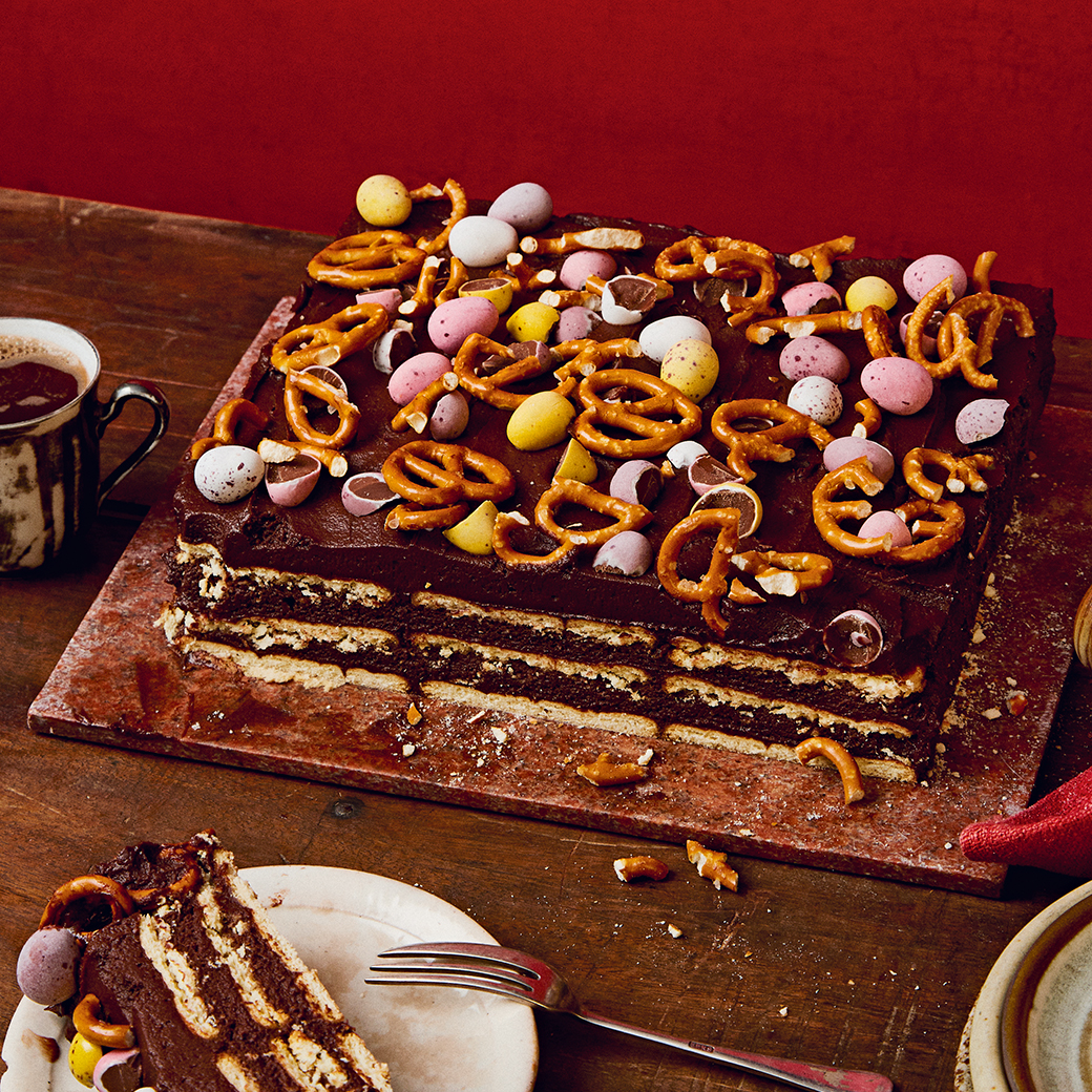 Chocolate Biscuit Pudding