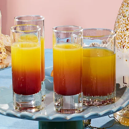 Blackberry Tequila Sunset Shot