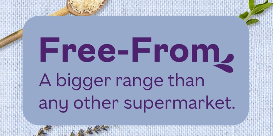Free-From - A bigger range than any other supermarket