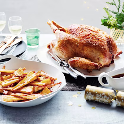 Honey & Marmite Glazed Parsnips