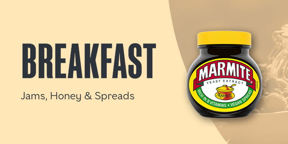 The Breakfast Event - Jams, Honey & Spreads