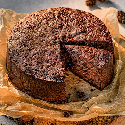 Chocolate and Guinness Fruit Cake