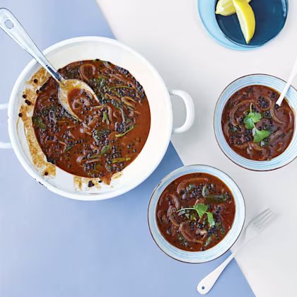 Quick Black Dhal
