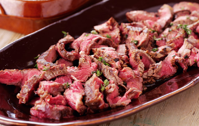 Steak Slice with Lemon & Thyme