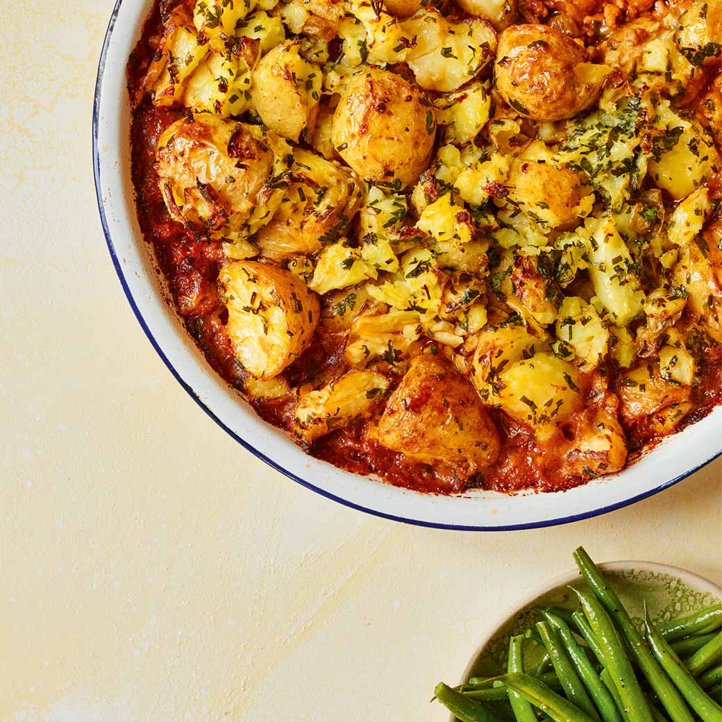 Shepherd's Pie with Crushed New Potatoes